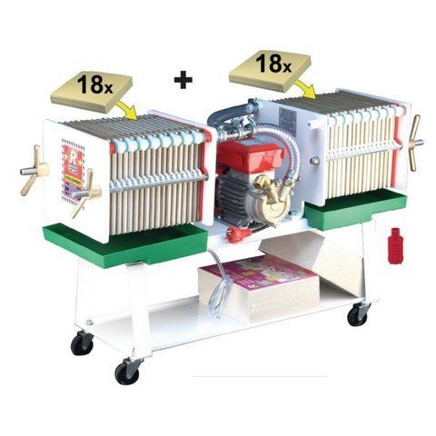 Presa-Filtru KOLOMBO 36 Automatico Inox OIL ROV-983000 foto